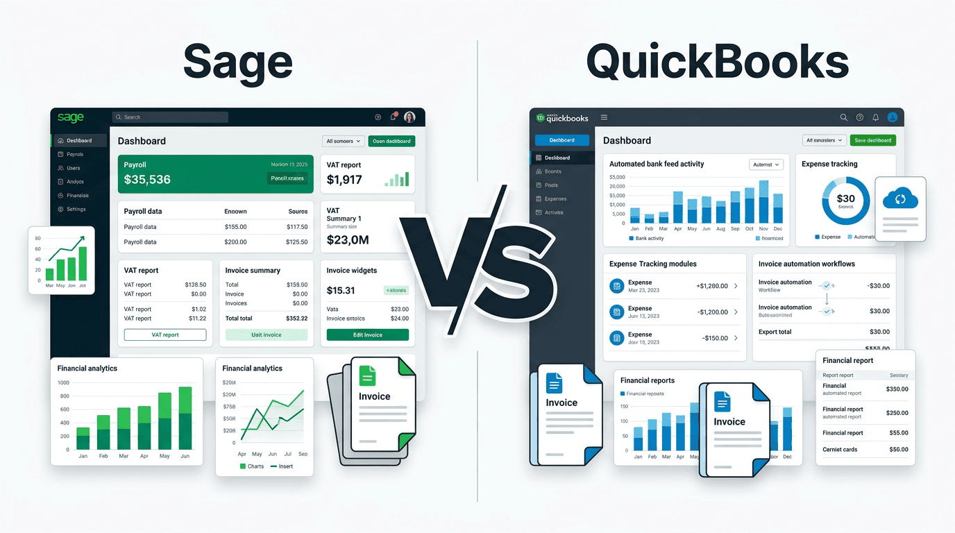 Sage vs QuickBooks: Which One Actually Saves You Money in 2026?